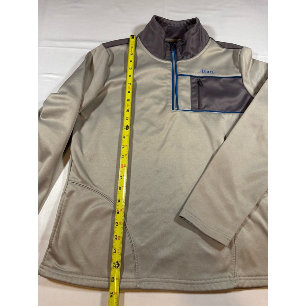 Cruel Girl Qaurter Zip Pull Over Size Womans Large - Picture 5 of 5